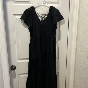 Elegant Black Women's Dress